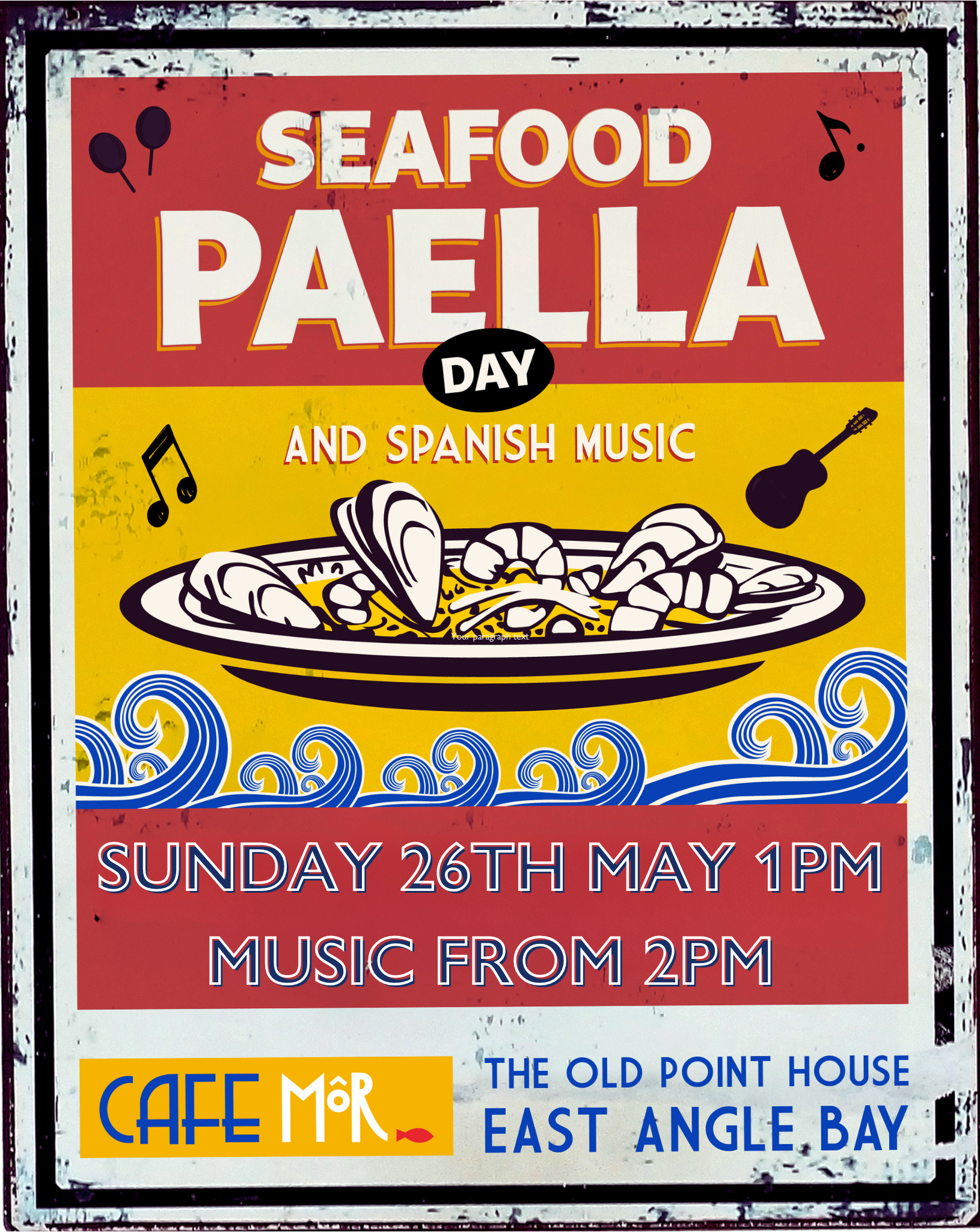 PAELLA DAY AT THE POINT HOUSE
