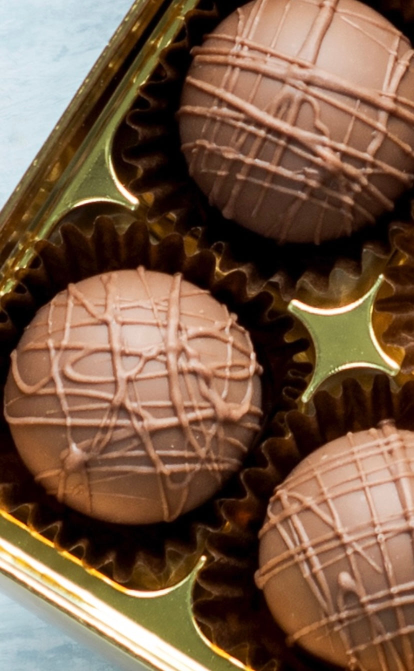 Trwffl Y Môr - Barti Rum Chocolate Truffles