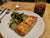 Salmon, Laver and Cheese Tart
