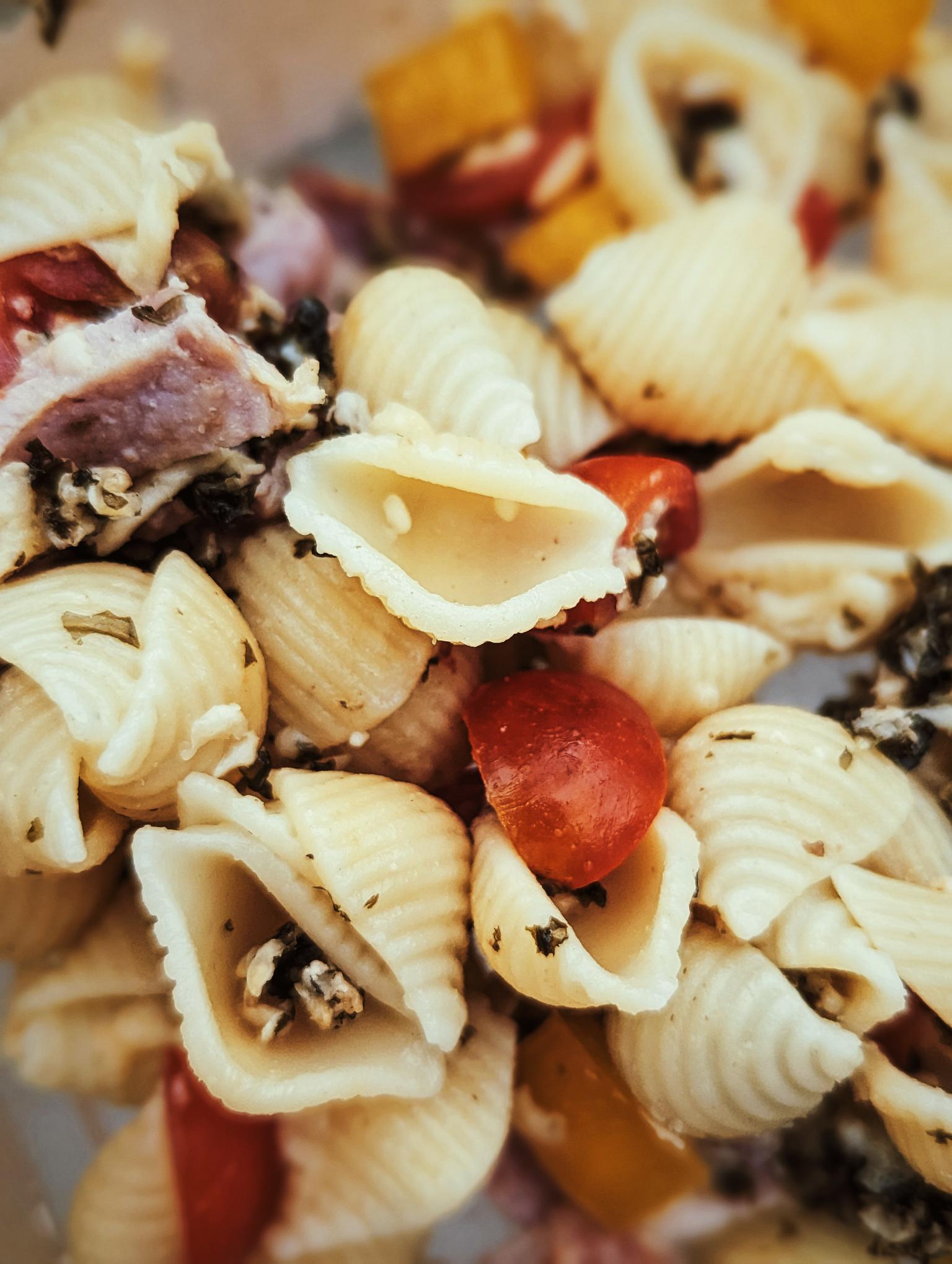 #Day14 proud dad moment - laverbread pasta salad