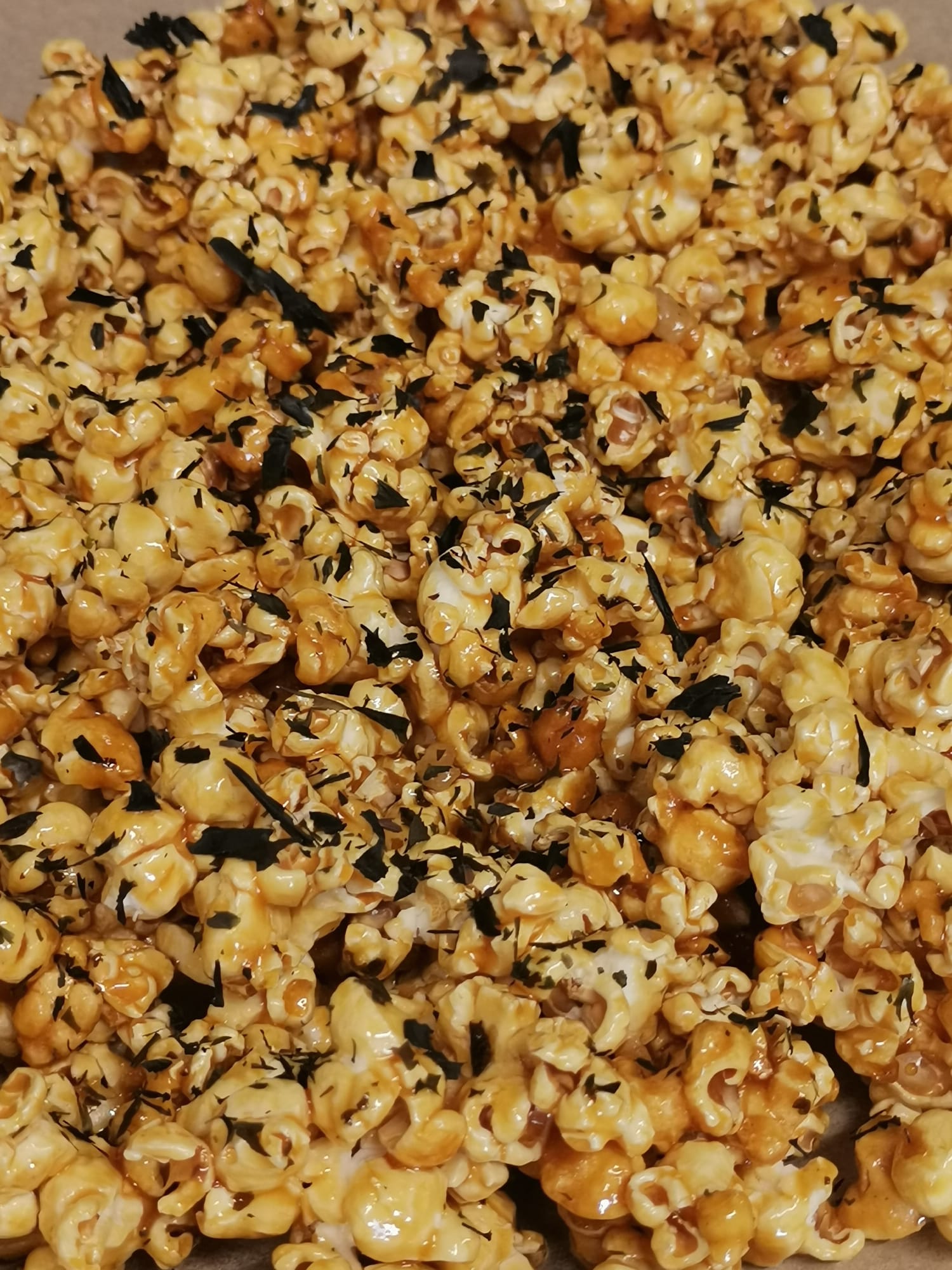 #Day17  laverbread popcorn