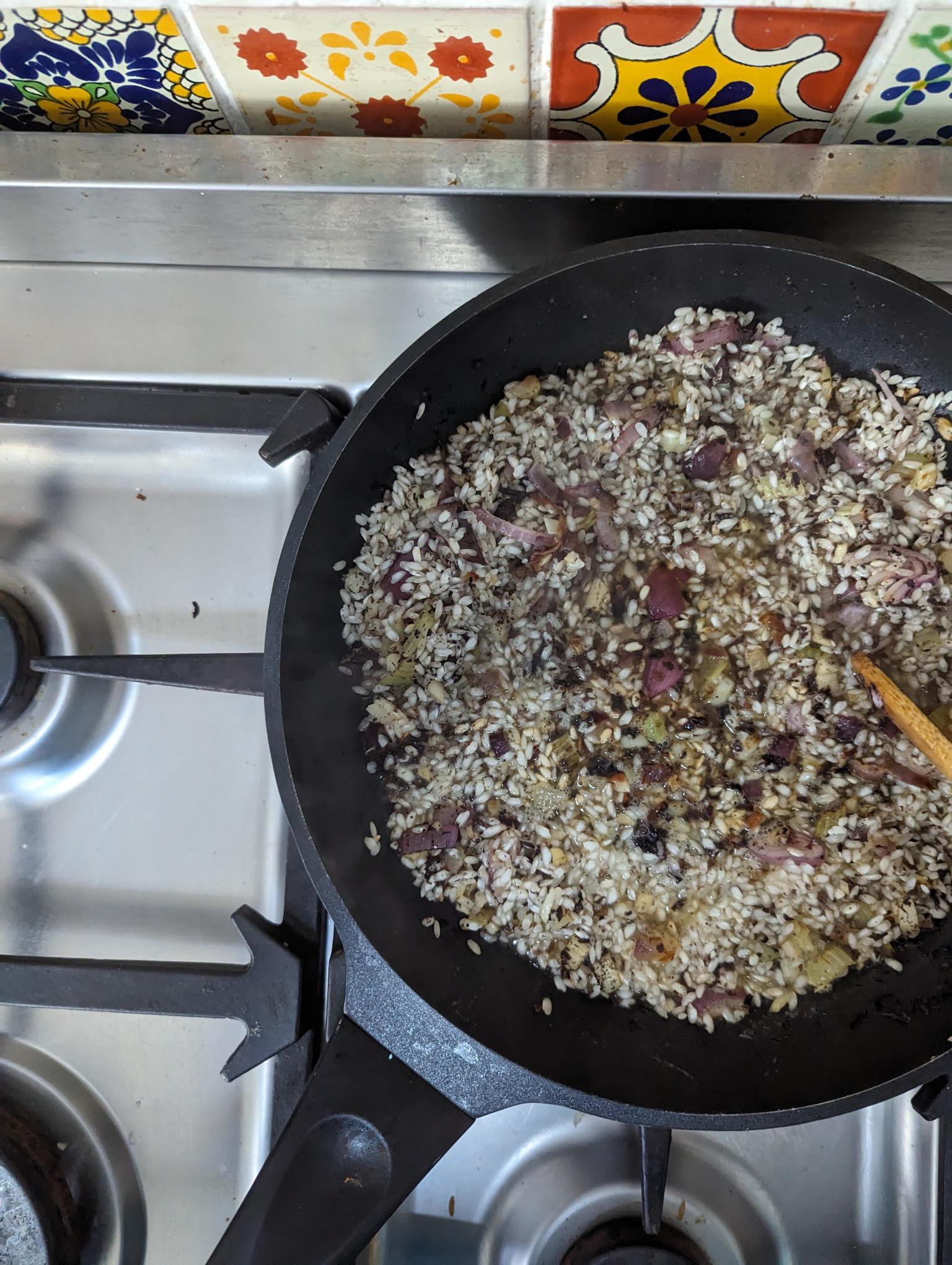 #Day26 Laverbread risotto