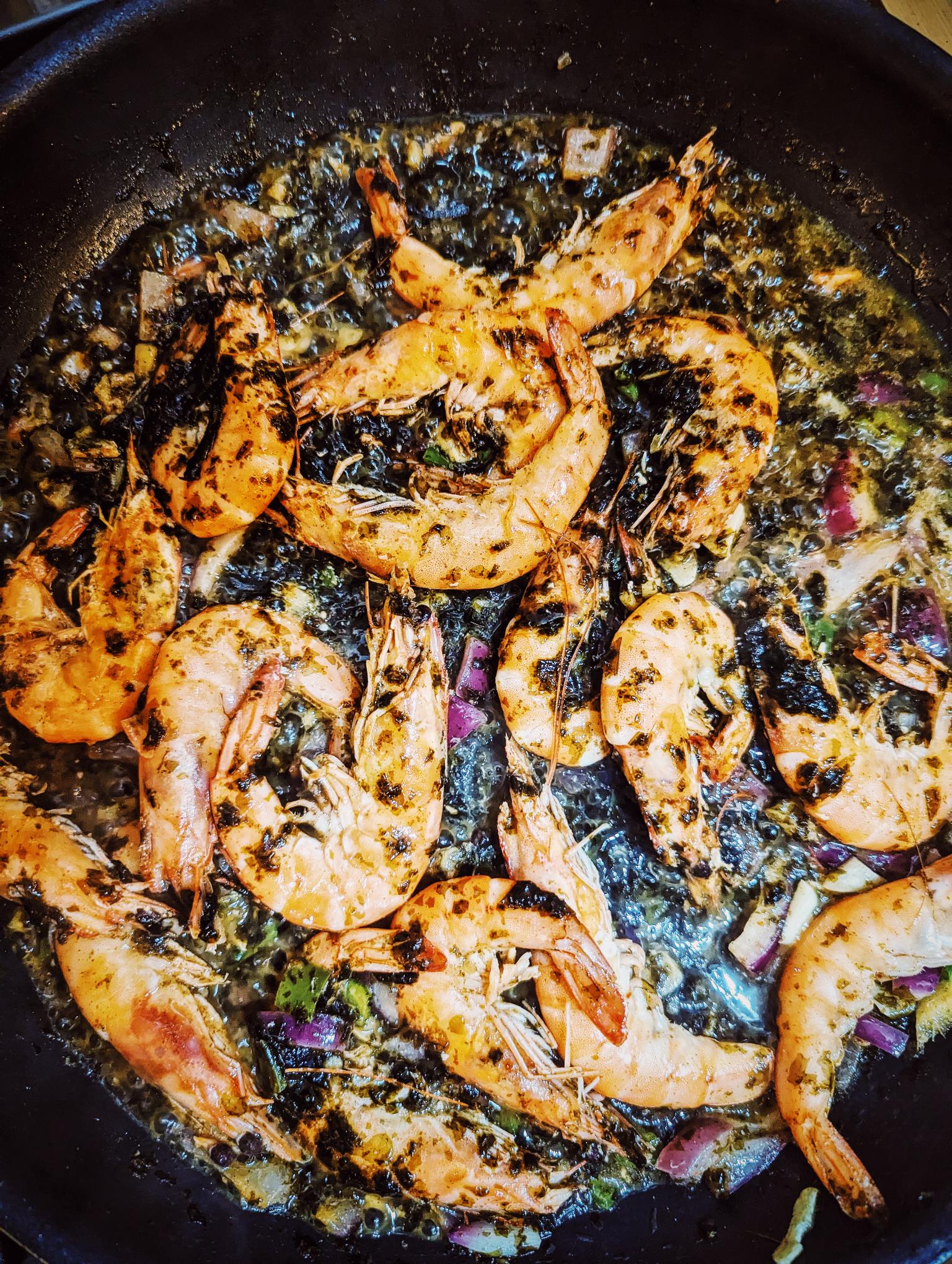 #Day 16  sweet chilli prawns
