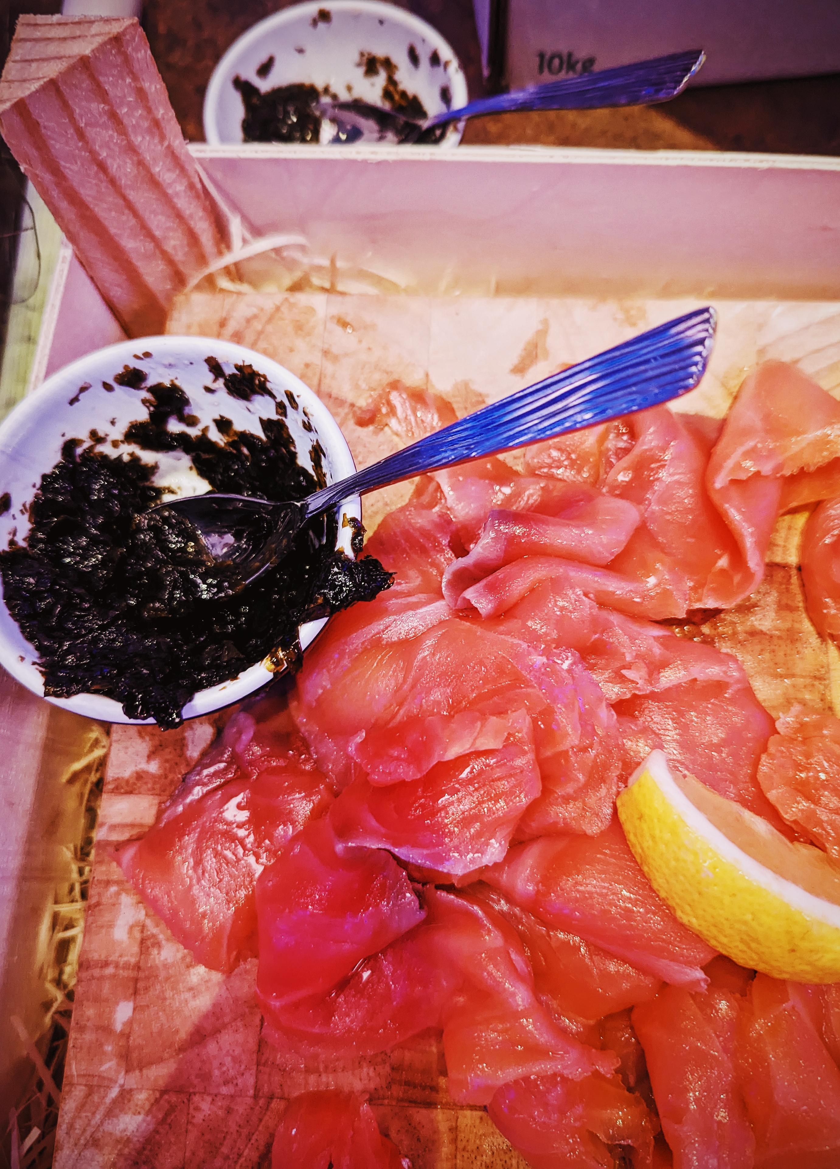 DAY 35 Simple Smoked Salmon with Laverbread