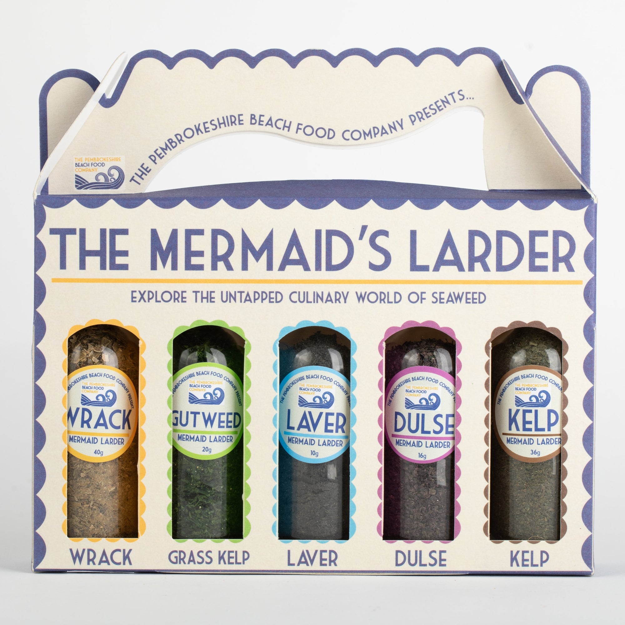 The Mermaid's Larder - Seaweed Seasonings Condiments Collection