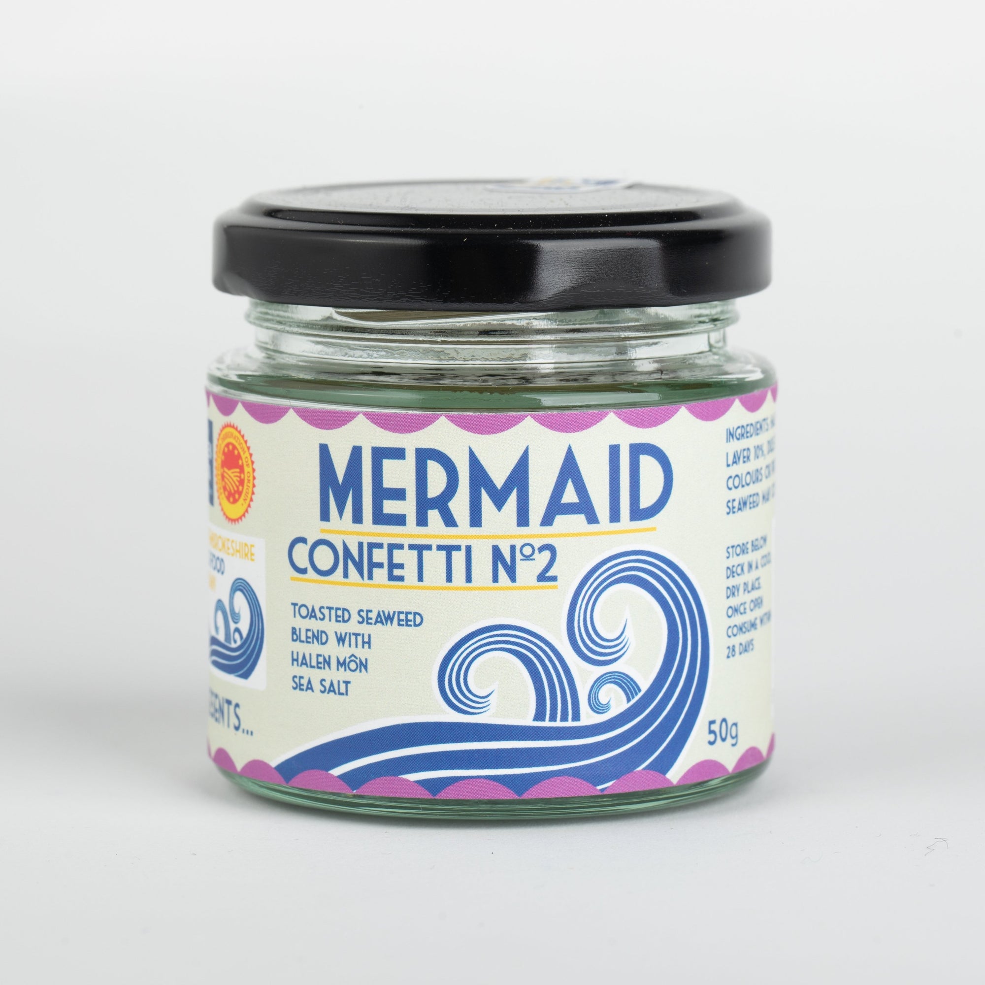 Dried Laver Seaweed & Sea Salt Blend