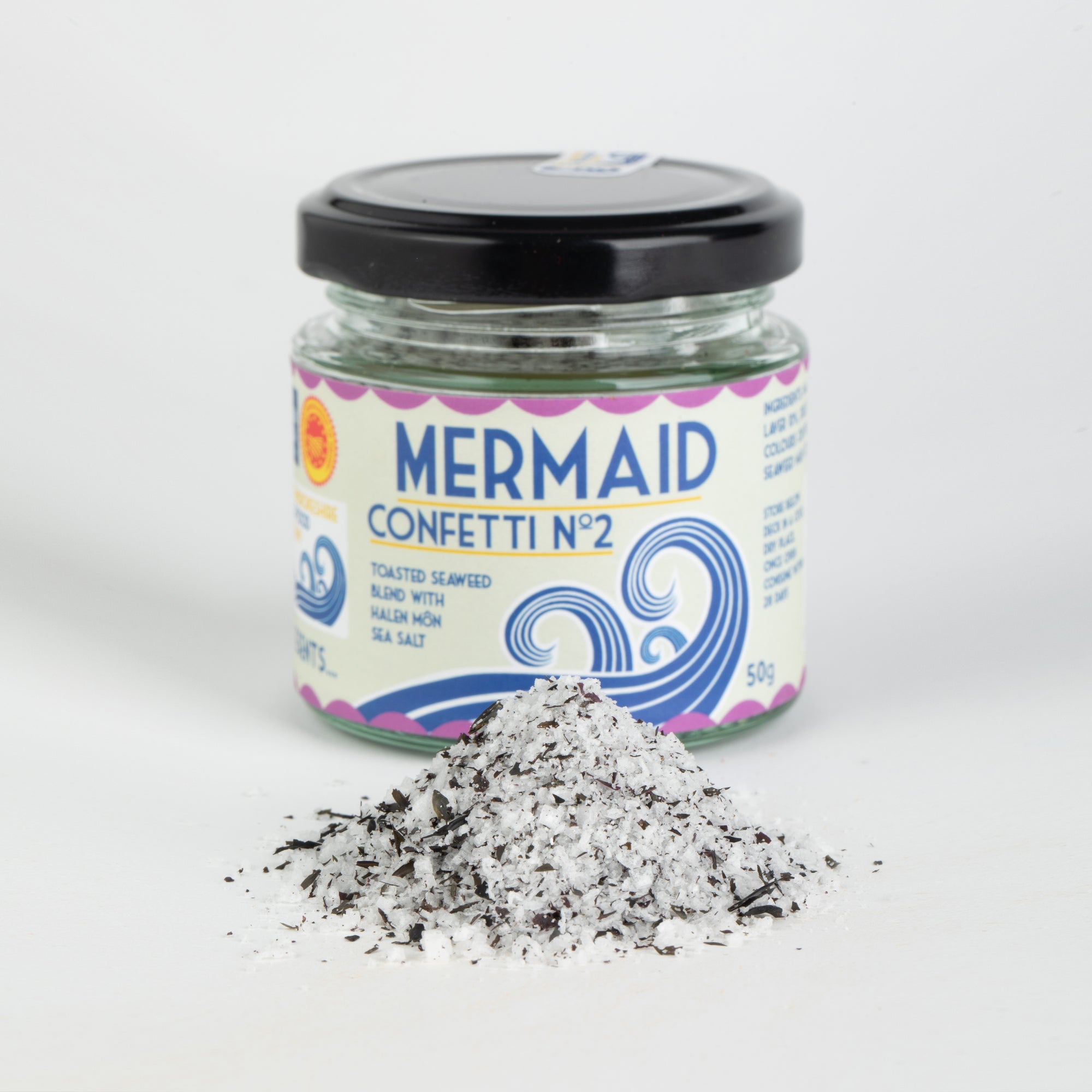 Dried Laver Seaweed & Sea Salt Blend