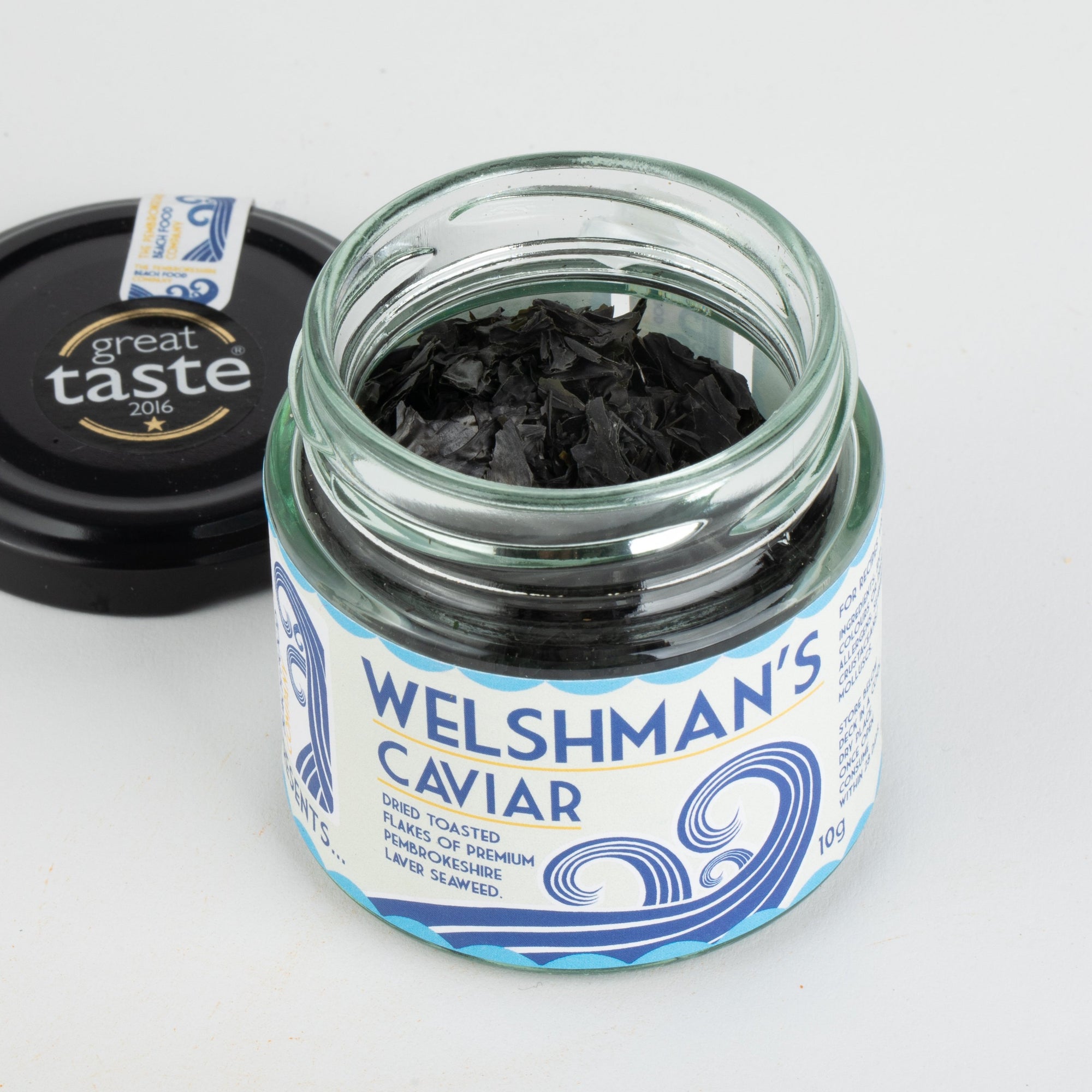 Dried Laver Seaweed open jar